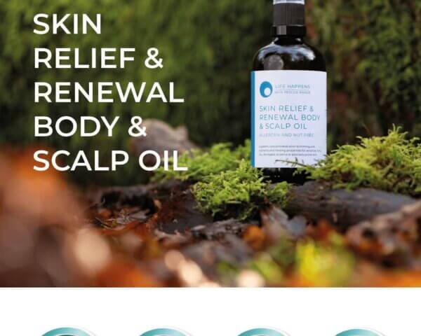 Skin Relief and Renewal - Body & Scalp Oil Allergen & Nut-Free